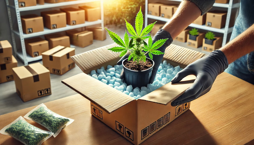 Marijuana clone shipping and delivery