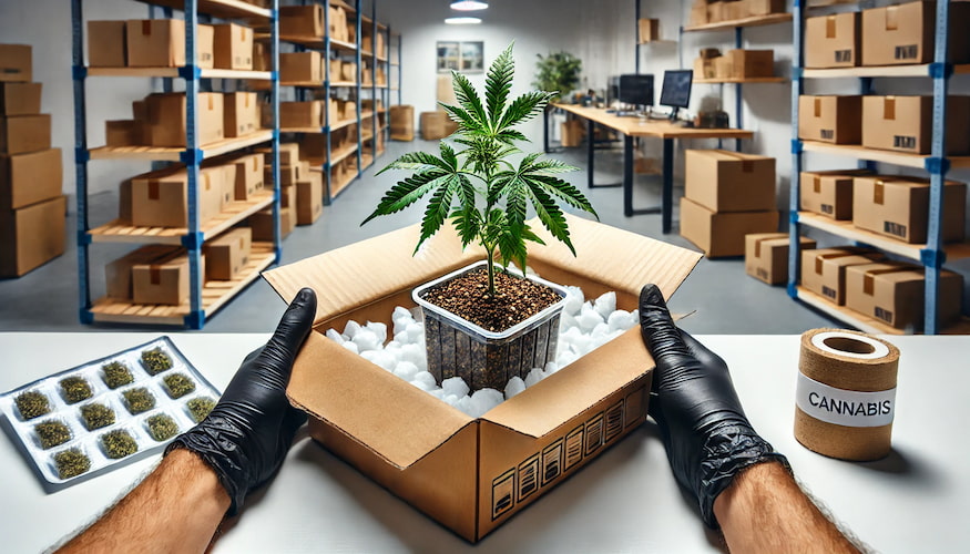 Shipping marijuana clones