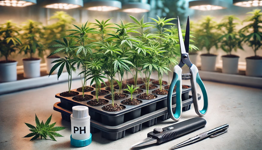 Essential tools for cannabis cloning