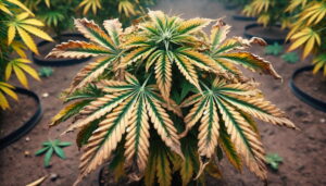 Nutrient deficiency signs in cannabis clones