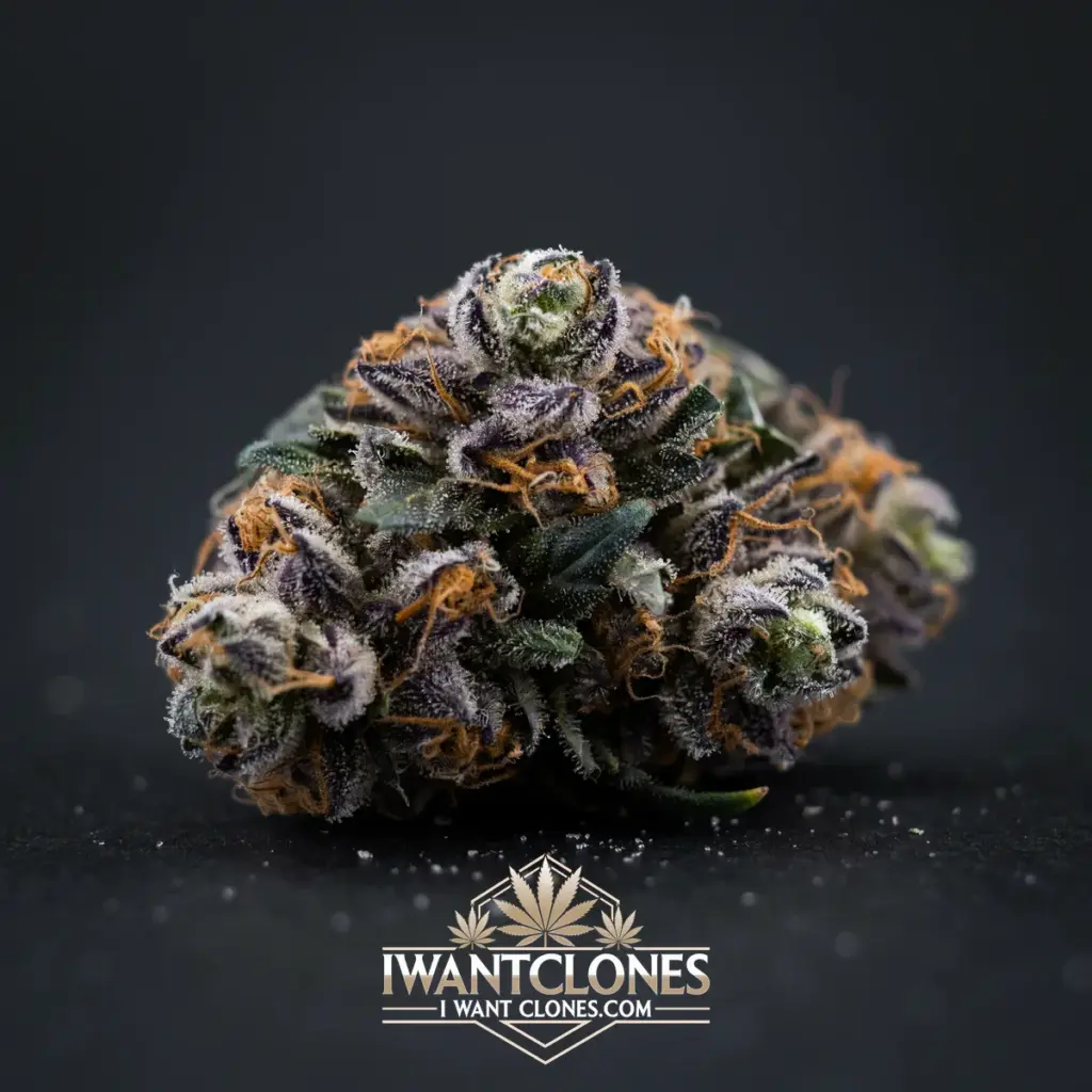 Freshly rooted Georgia Pie S2 indica cannabis clone from I Want Clones
