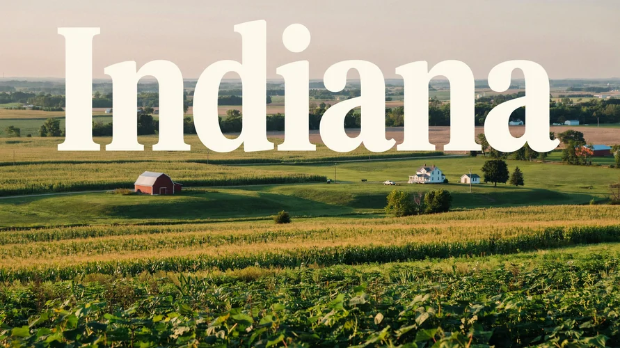 Indiana landscape - buy cannabis clones in Indiana