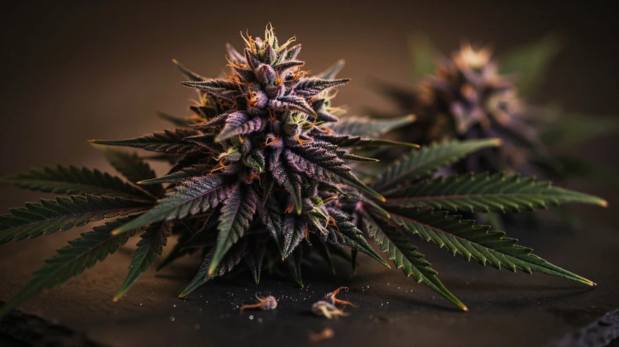Cannabis flower close-up - Minnesota genetics