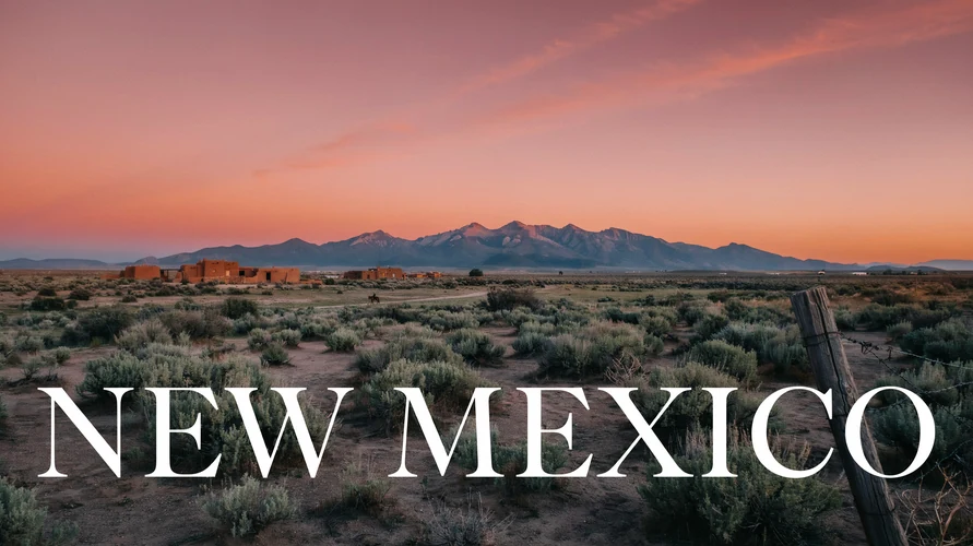 New Mexico landscape - buy cannabis clones in New Mexico
