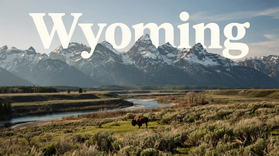 Wyoming landscape - buy cannabis clones in Wyoming